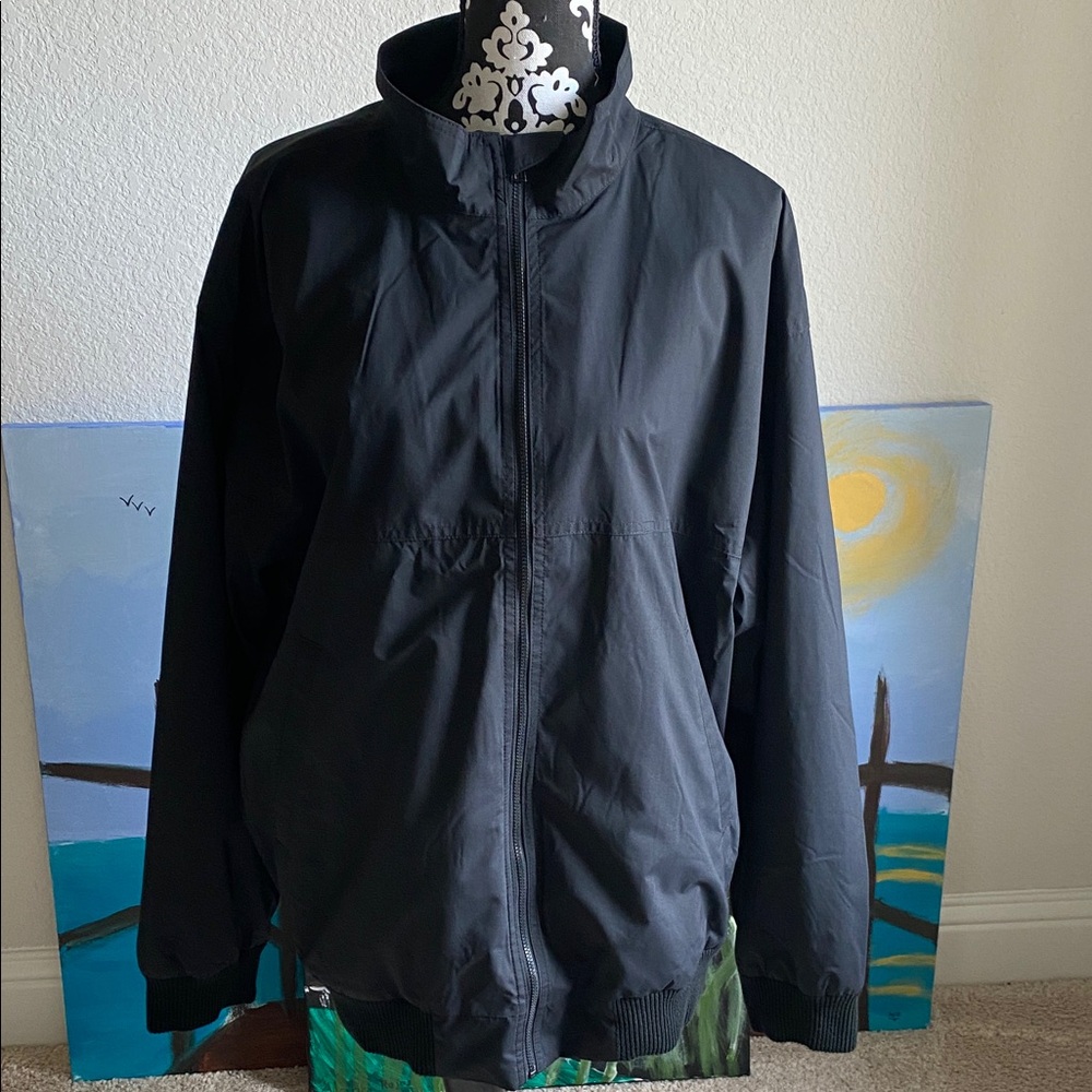 Madewell Men's Black Windbreaker Jacket